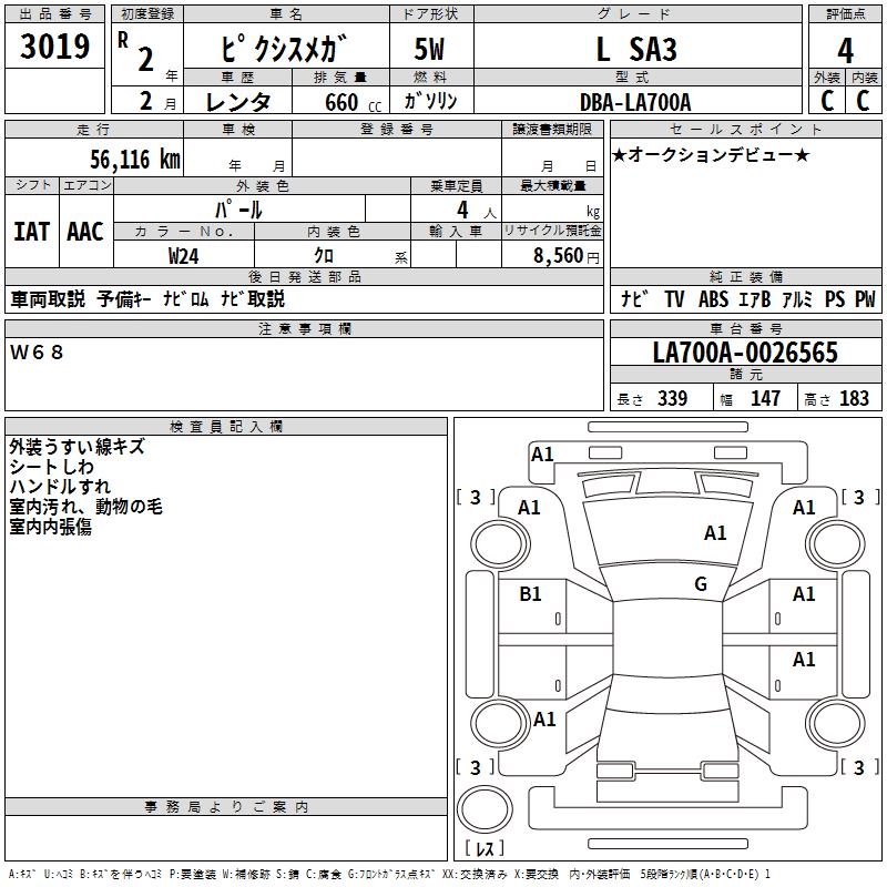 TOYOTA PIXIS MEGA