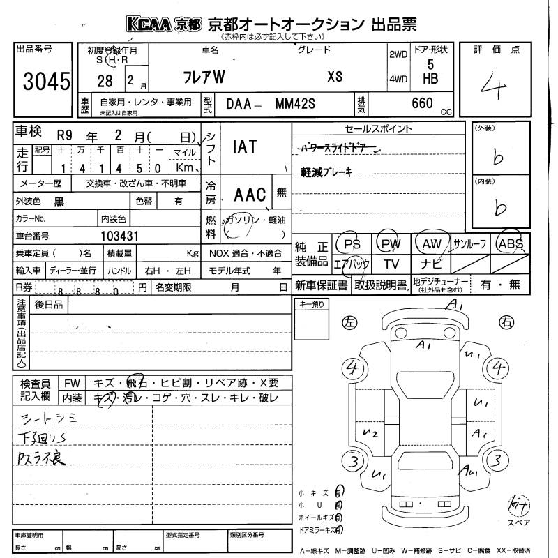 MAZDA FLAIR WAGON
