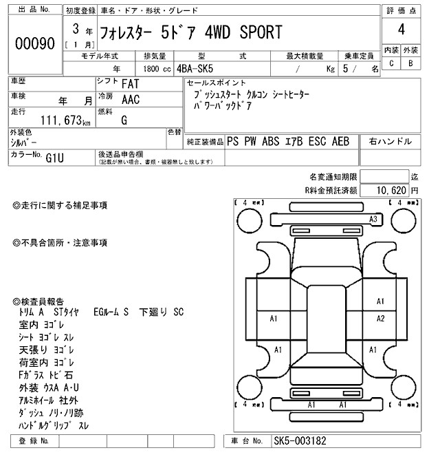 SUBARU FORESTER