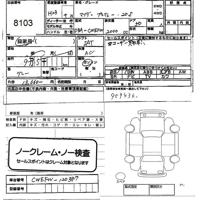 MAZDA PREMACY