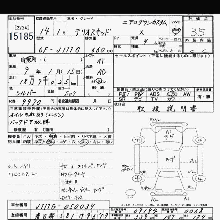 DAIHATSU TERIOS KID