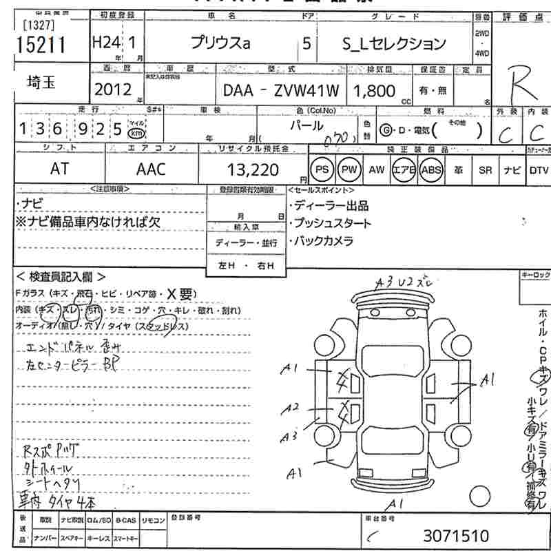 TOYOTA PRIUS ALPHA