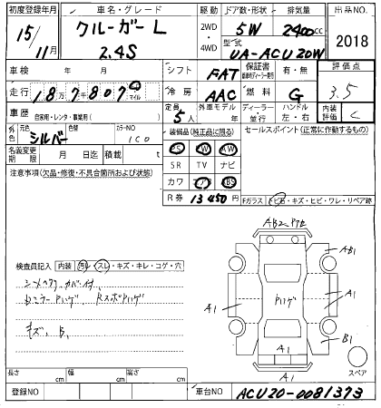TOYOTA KLUGER V