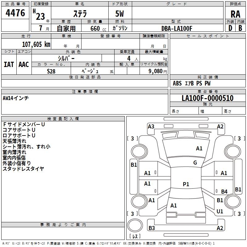 SUBARU STELLA