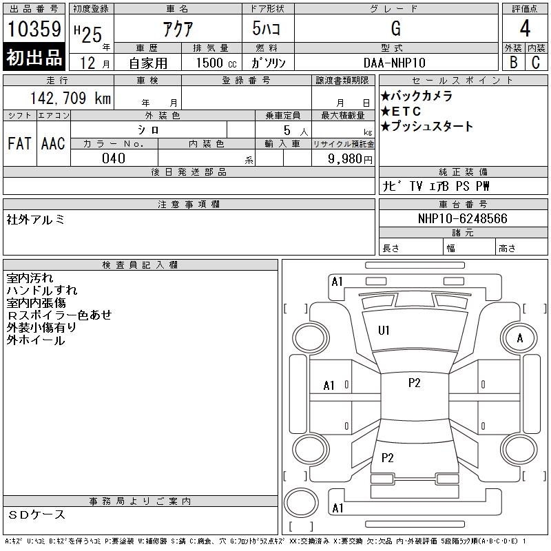 TOYOTA AQUA