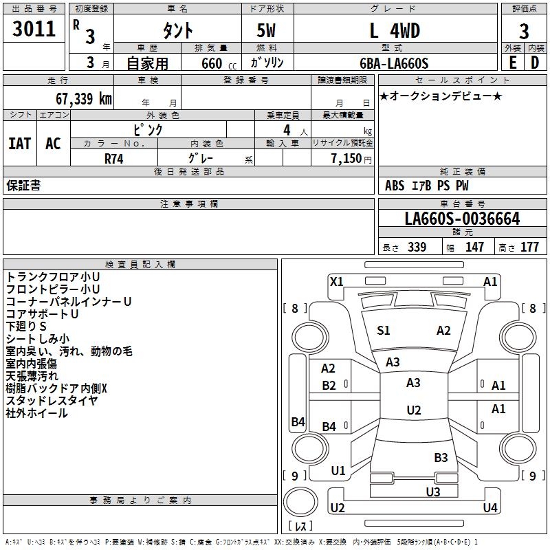 DAIHATSU TANTO