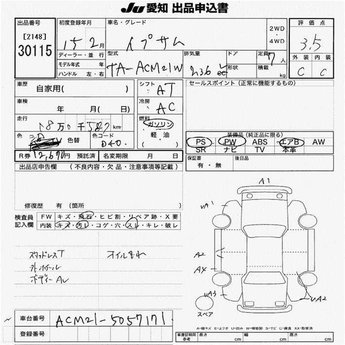 TOYOTA IPSUM
