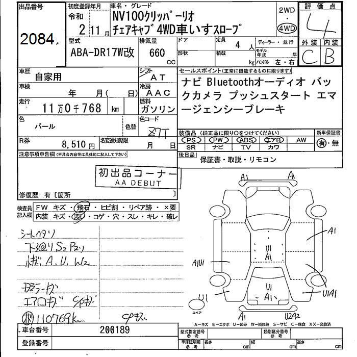 NISSAN NV100 CLIPPER