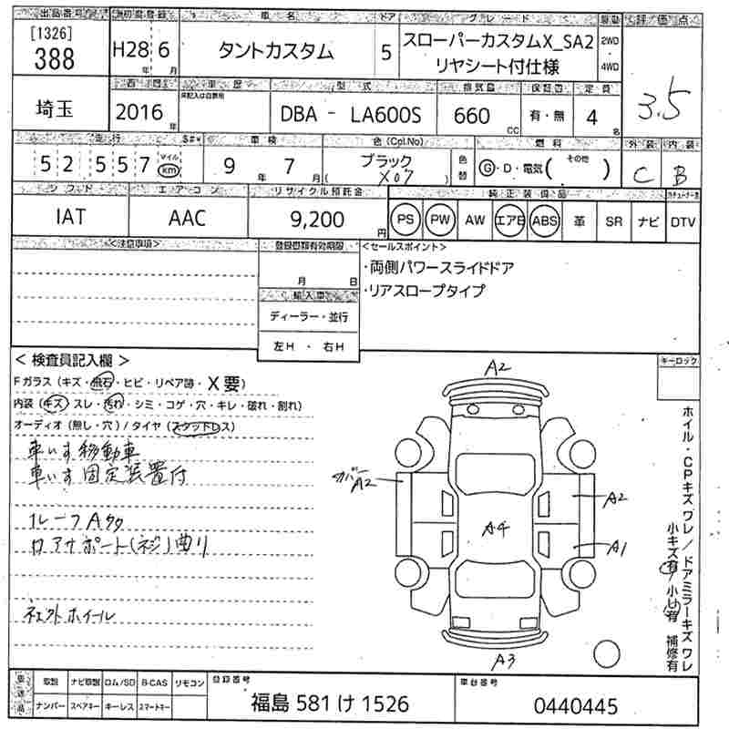 DAIHATSU TANTO