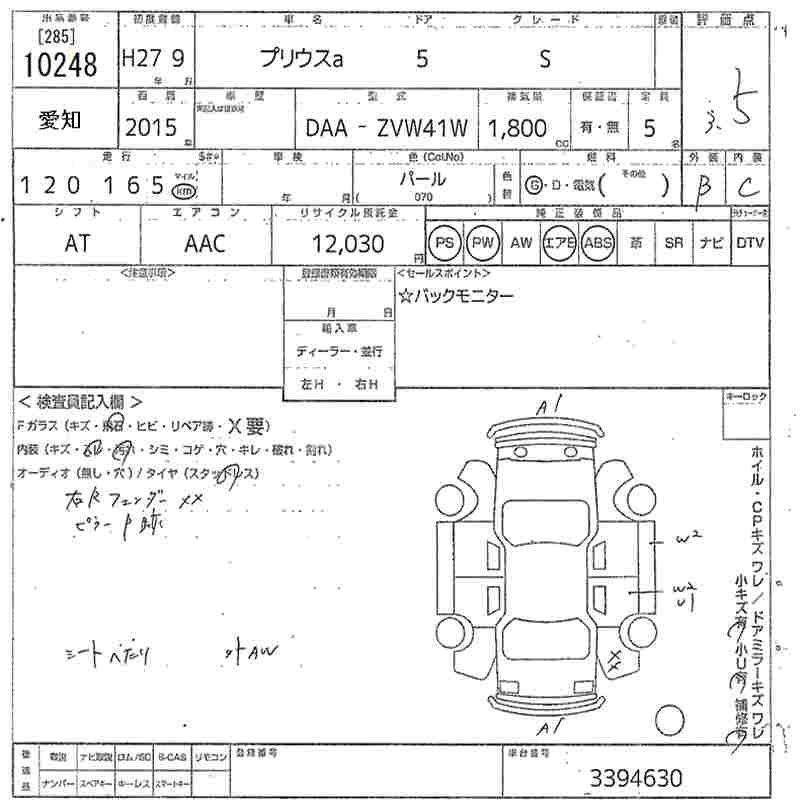 TOYOTA PRIUS ALPHA