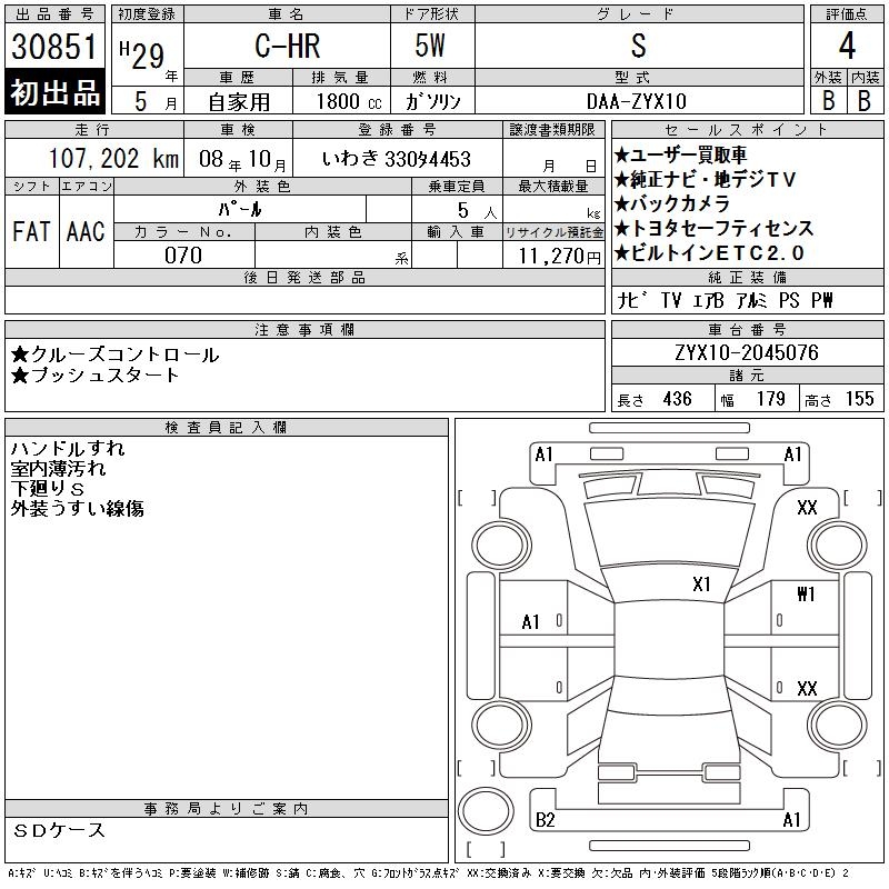 TOYOTA C-HR