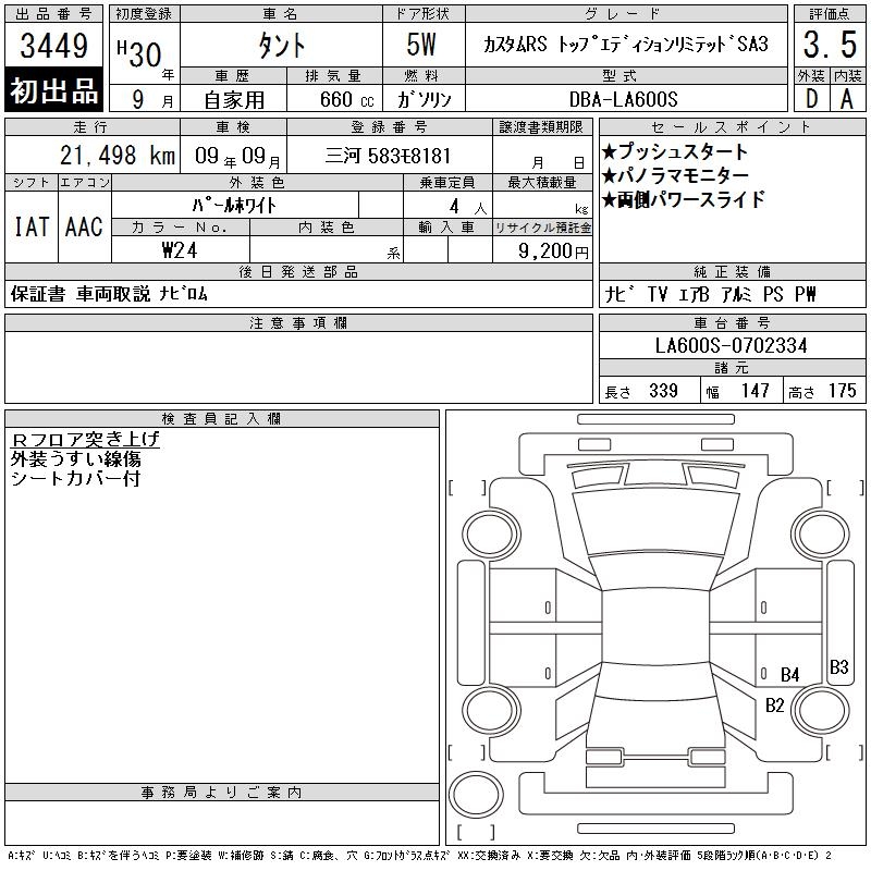 DAIHATSU TANTO