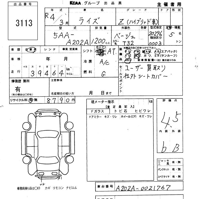 TOYOTA RAIZE