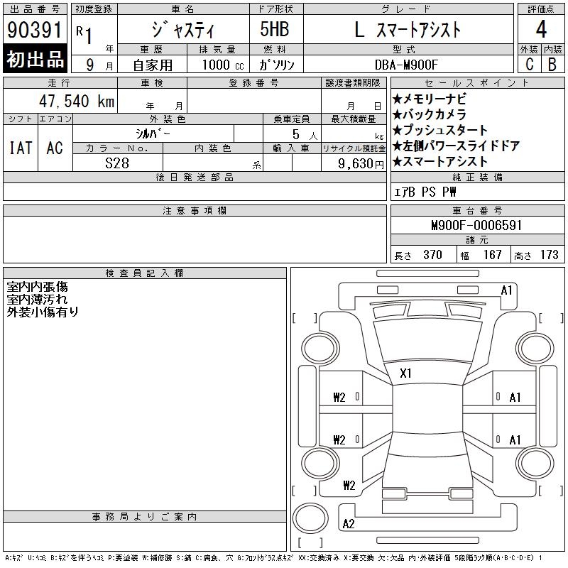 SUBARU JUSTY