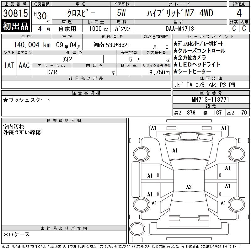SUZUKI XBEE