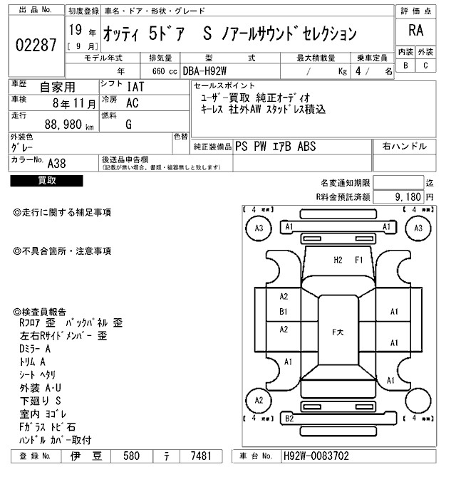 NISSAN OTTI