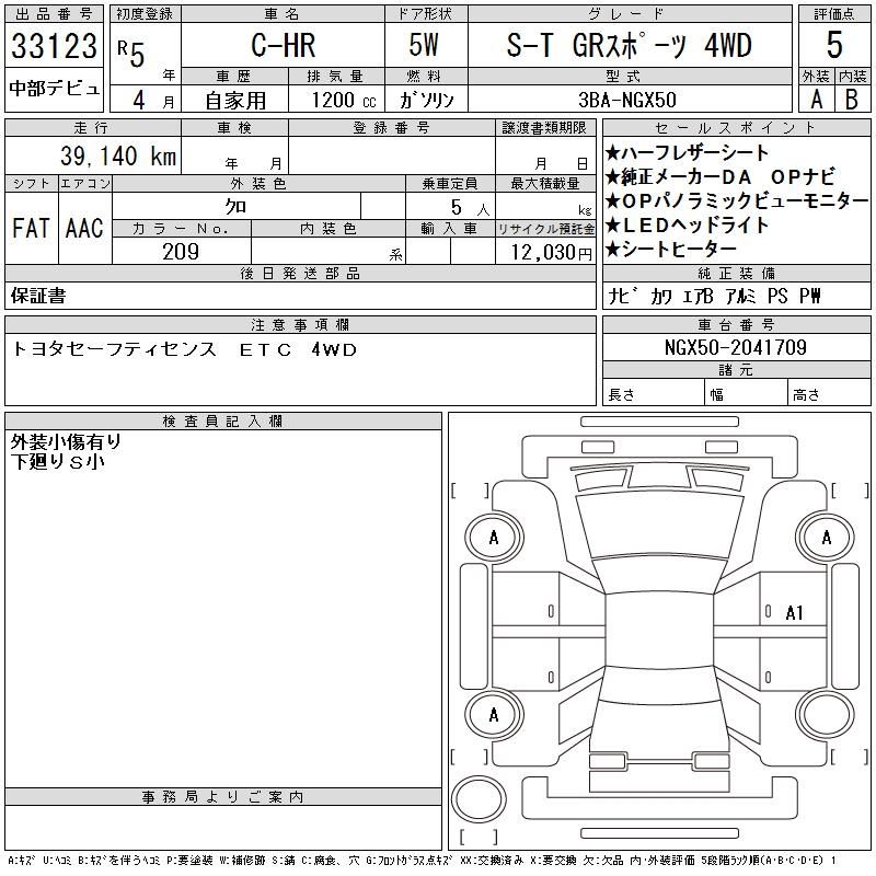 TOYOTA C-HR