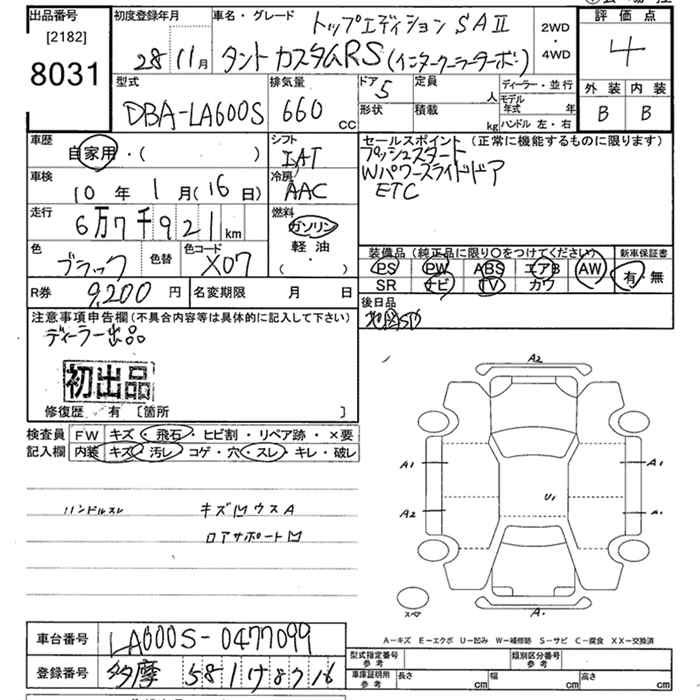 DAIHATSU TANTO