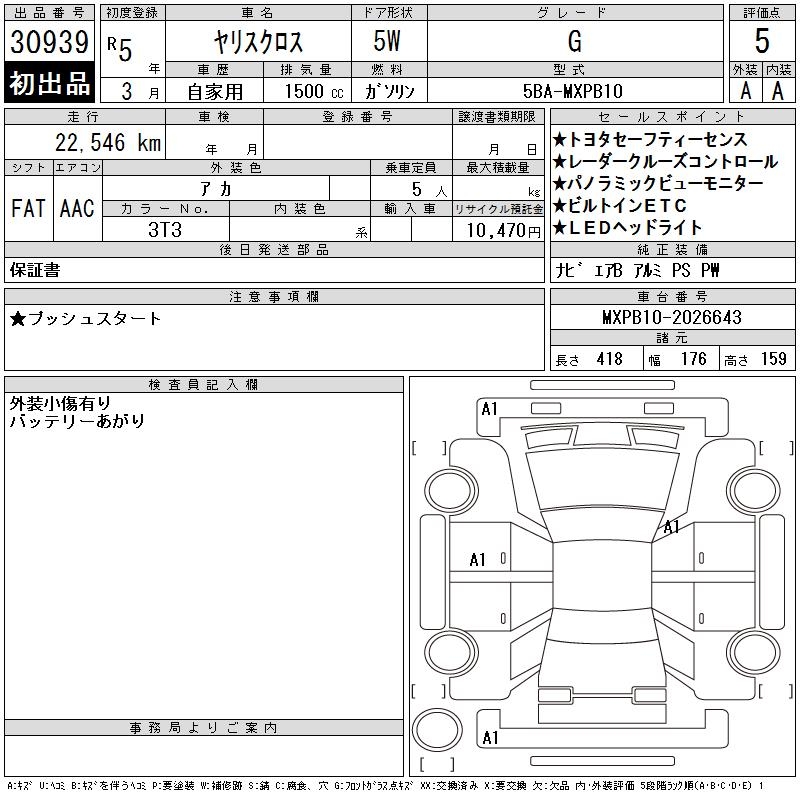 TOYOTA YARIS CROSS