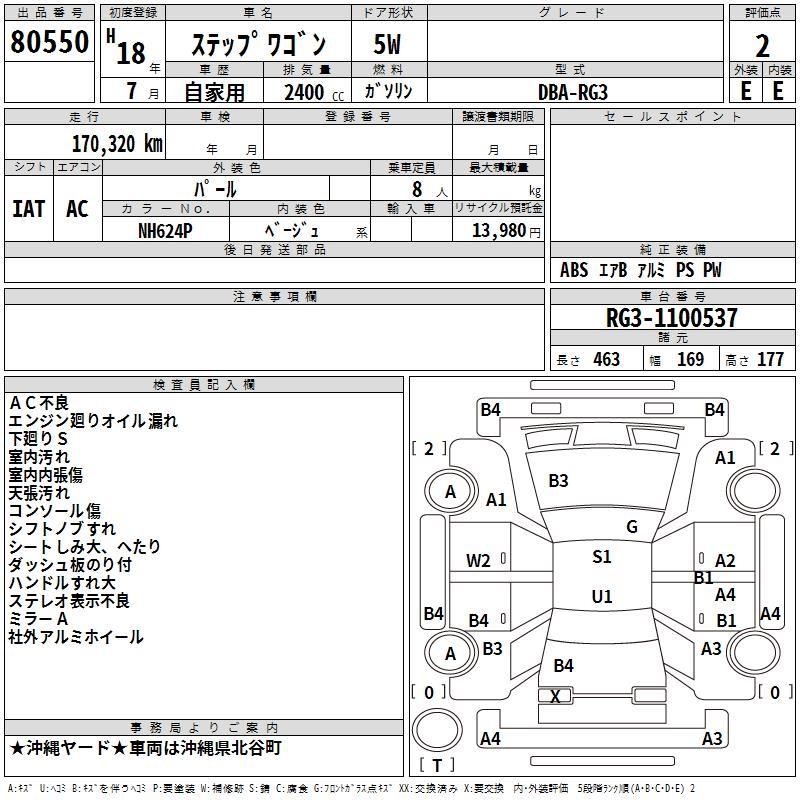 HONDA STEPWGN