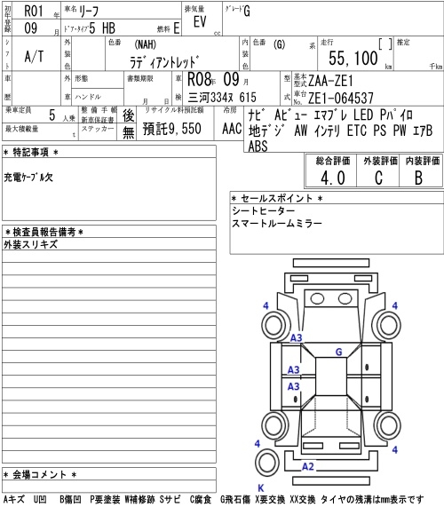 NISSAN LEAF