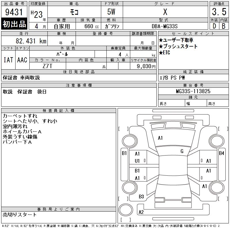 NISSAN MOCO