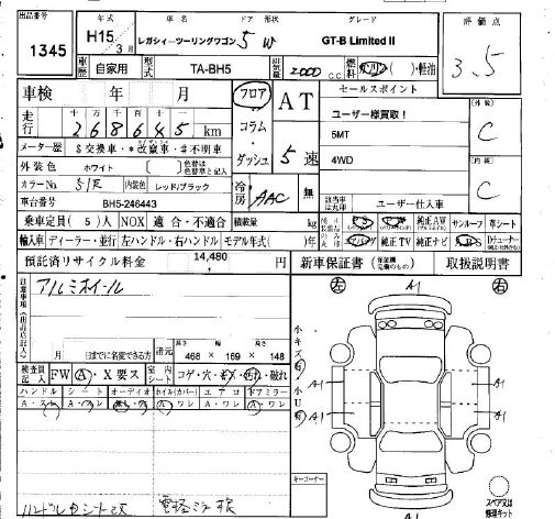 SUBARU LEGACY