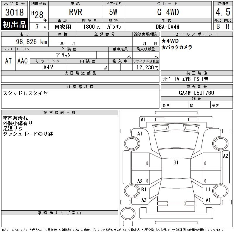 MITSUBISHI RVR