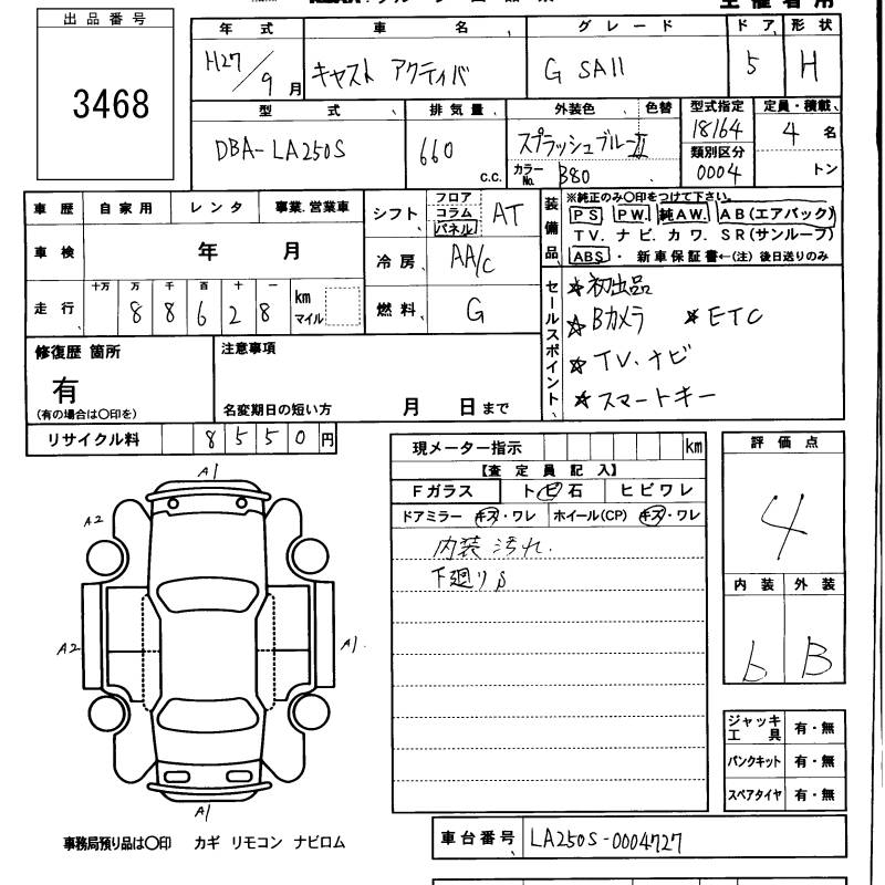 DAIHATSU CAST