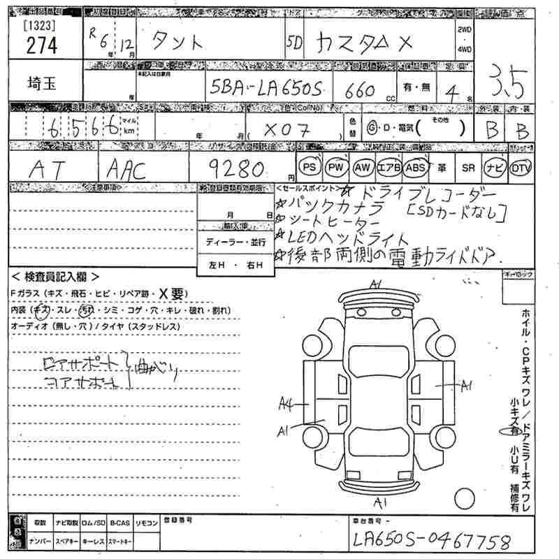 DAIHATSU TANTO