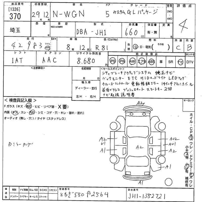 HONDA N-WGN