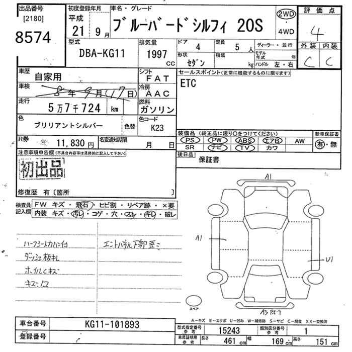 NISSAN BLUEBIRD SYLPHY