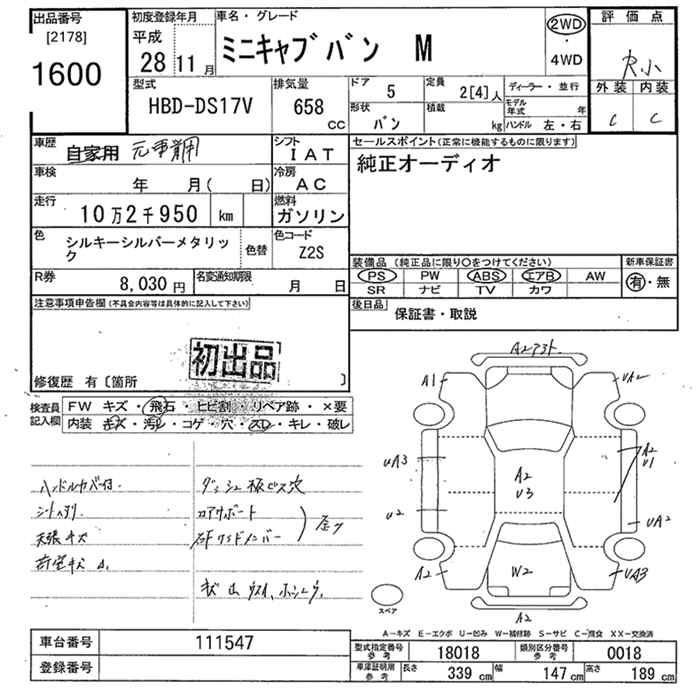 MITSUBISHI MINICAB
