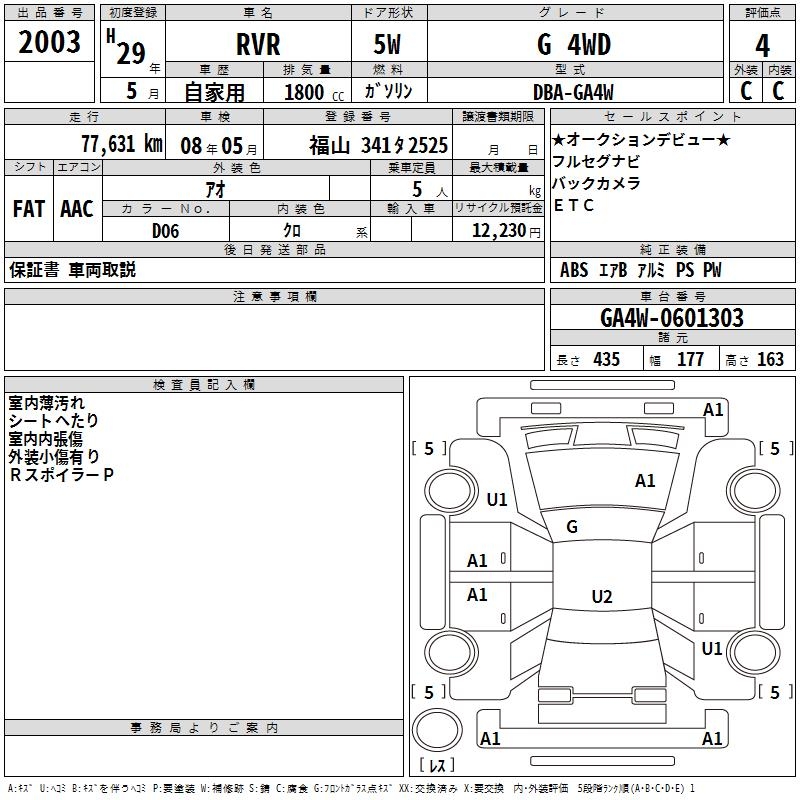 MITSUBISHI RVR