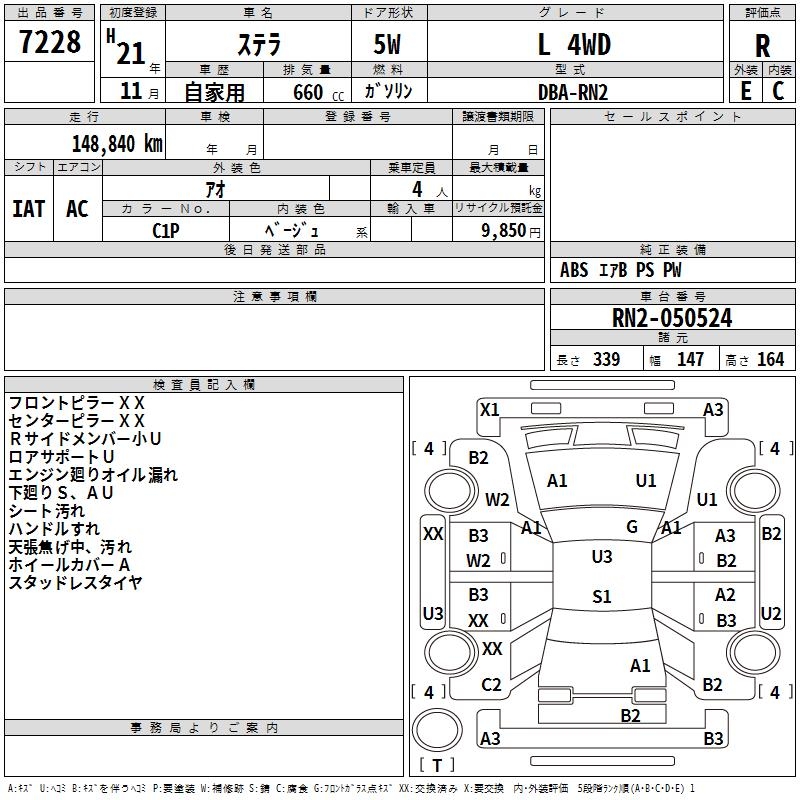 SUBARU STELLA