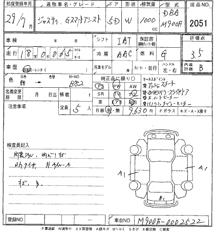 SUBARU JUSTY