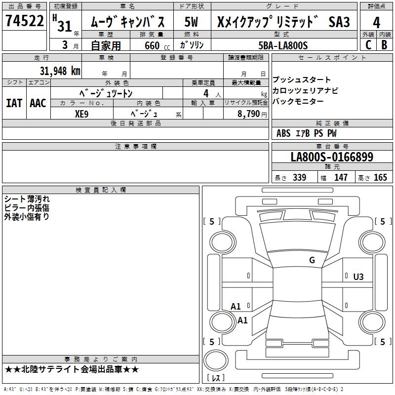 DAIHATSU MOVE CANBUS