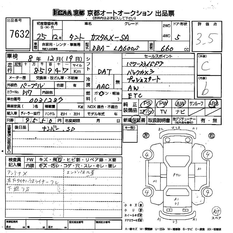 DAIHATSU TANTO