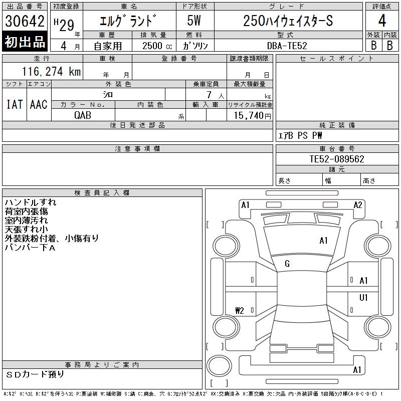 NISSAN ELGRAND