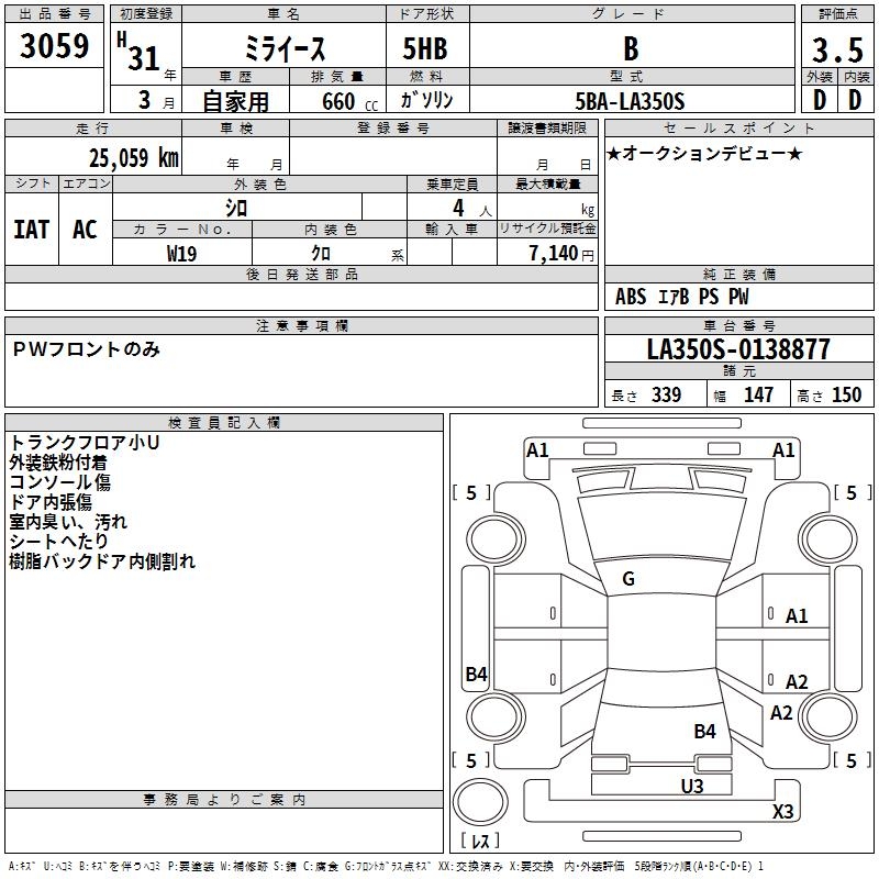 DAIHATSU MIRA E:S