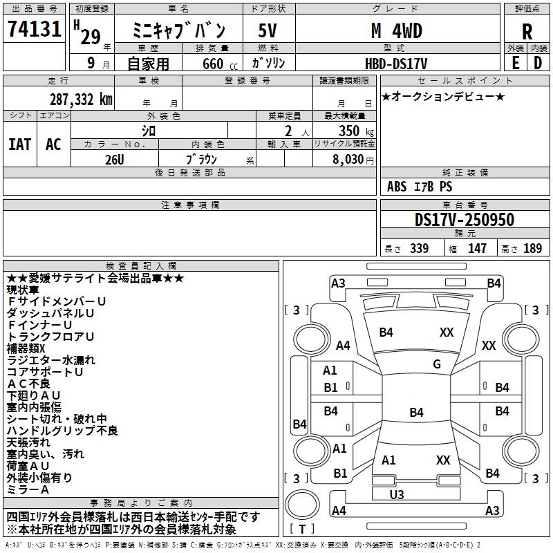 MITSUBISHI MINICAB