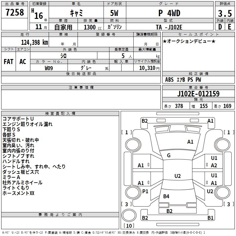TOYOTA CAMI