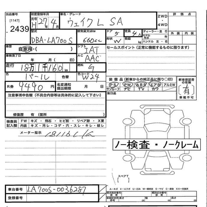 DAIHATSU WAKE