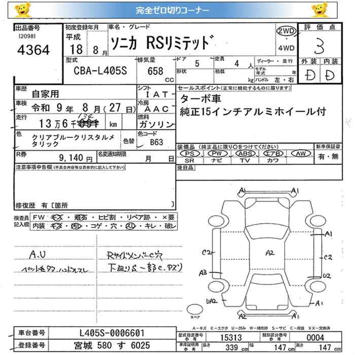 DAIHATSU SONICA