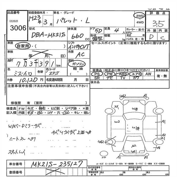 SUZUKI PALETTE