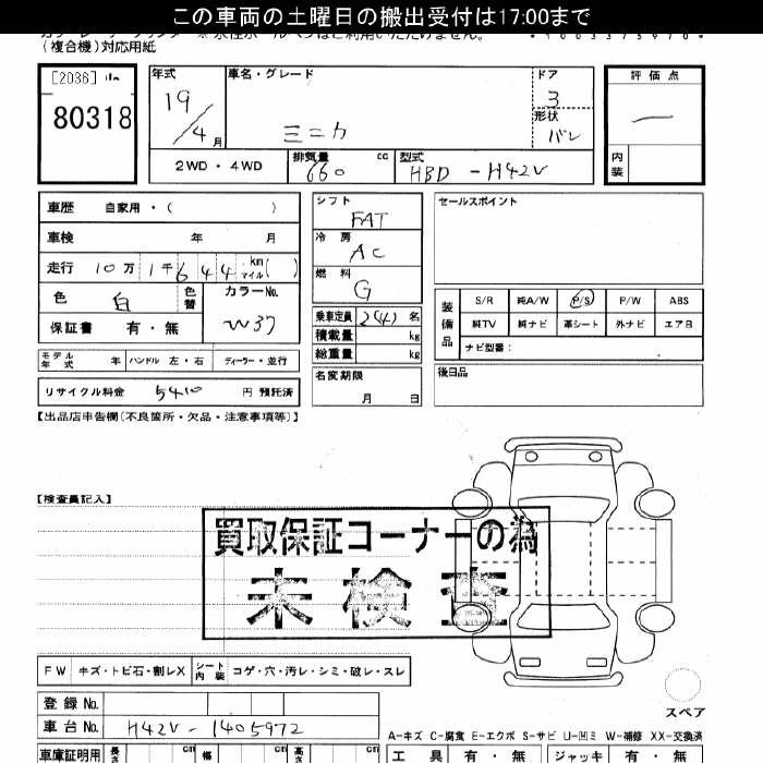 MITSUBISHI MINICA