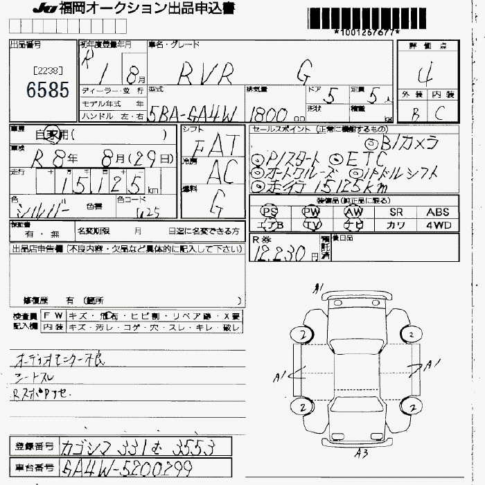 MITSUBISHI RVR