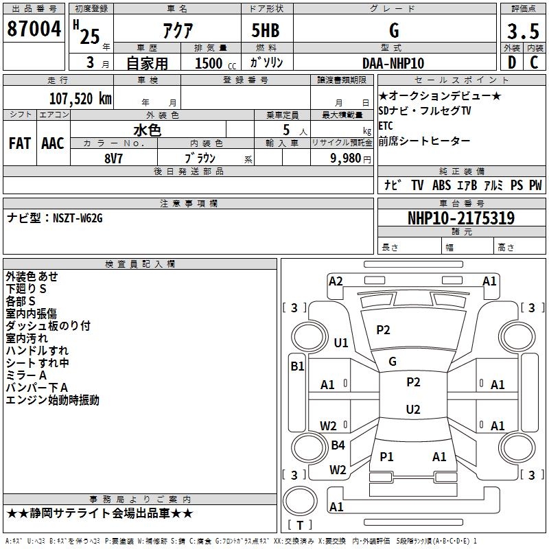 TOYOTA AQUA