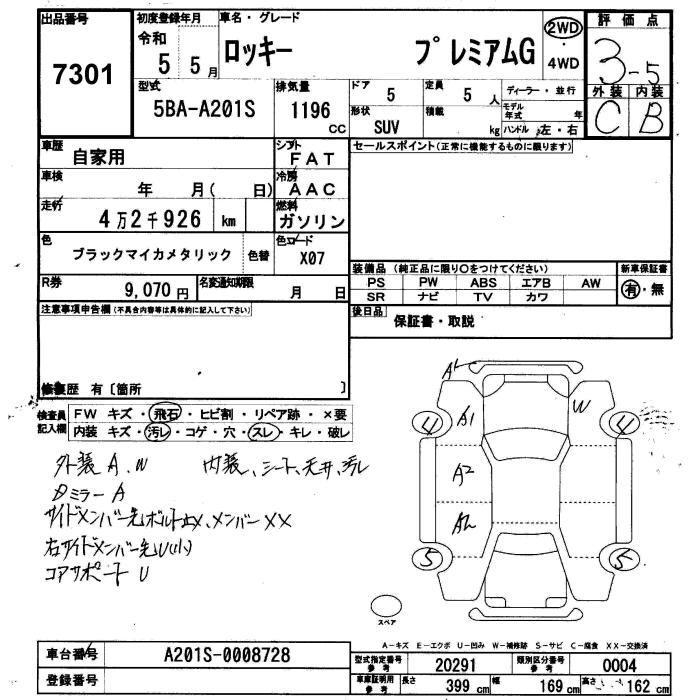 DAIHATSU ROCKY