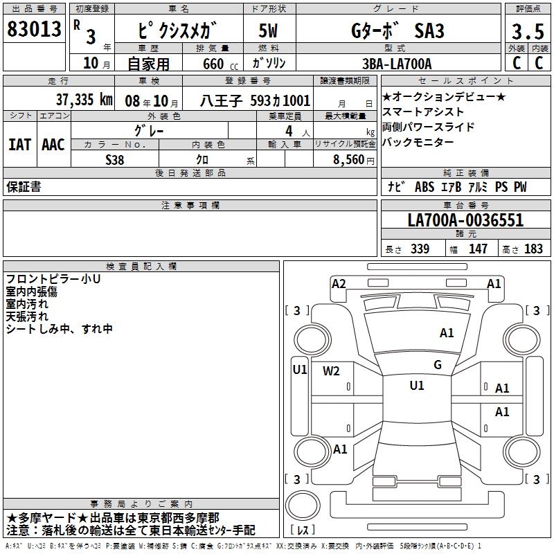 TOYOTA PIXIS MEGA
